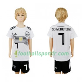 Tenue Allemagne Schweinsteiger 7 Enfant Domicile Coupe du monde 2018 Maillot de Foot